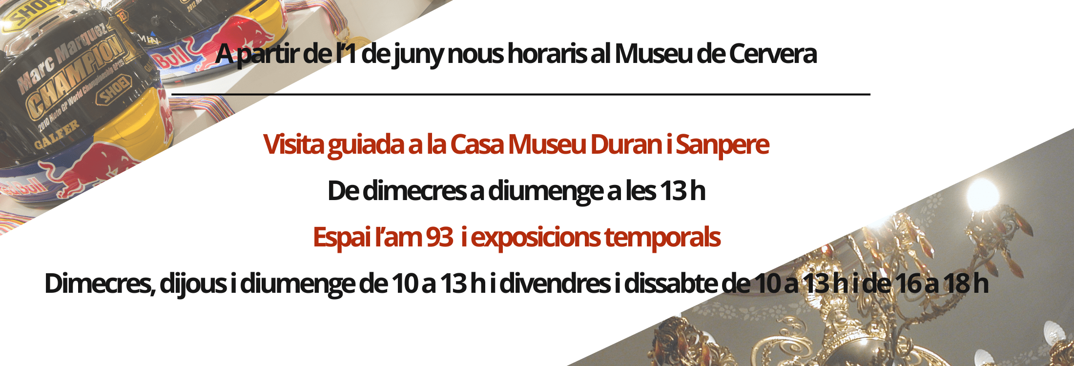 Nous horaris museu