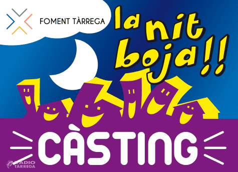 Torna el càsting de la Nit Boja! de Foment Tàrrega aquest dissabte 21 de setembre