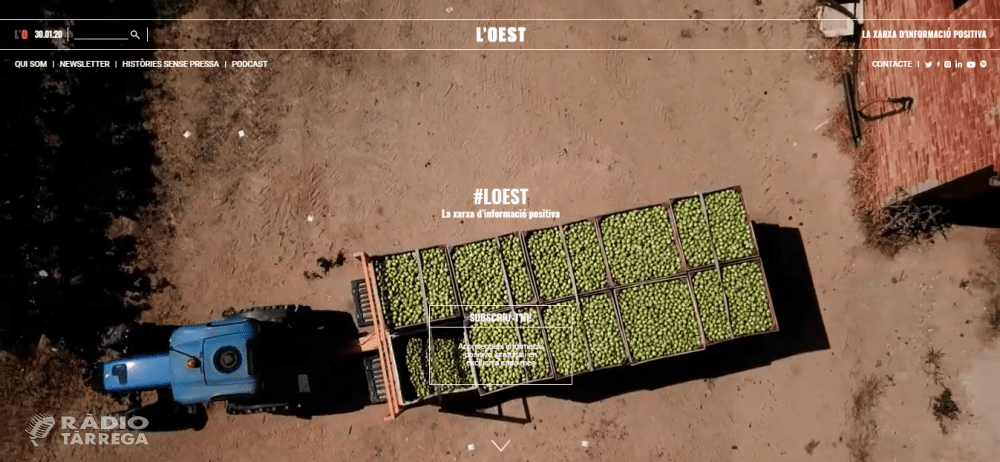 Neix 'L’OEST', un nou mitjà de comunicació,  una manera positiva d’entendre i d’explicar el territori