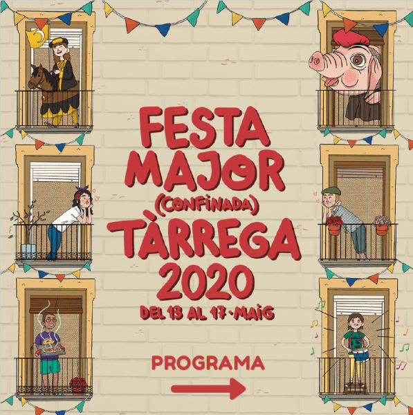La Festa Major Confinada de Tàrrega tindrà 40 activitats