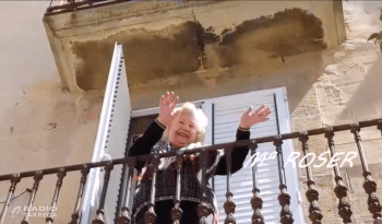 Els beneficiaris del programa Sempre Acomanyats de Tàrrega participen en un vídeo per donar ànims