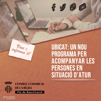 UBICAT: un nou programa impusat pel Consell Comarcal de l'Urgell per acompanyar les persones en situació d’atur