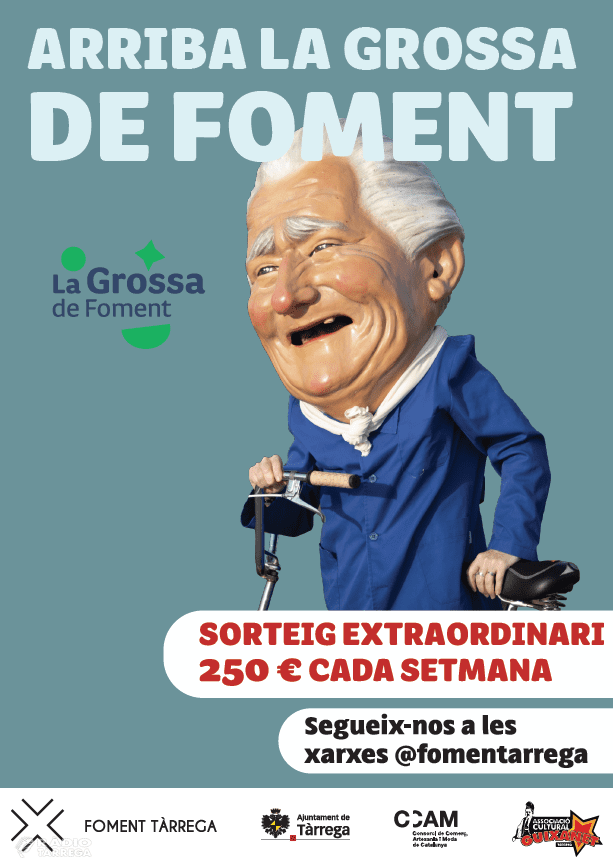 Foment Tàrrega, presenta la campanya 'LA GROSSA DE FOMENT'