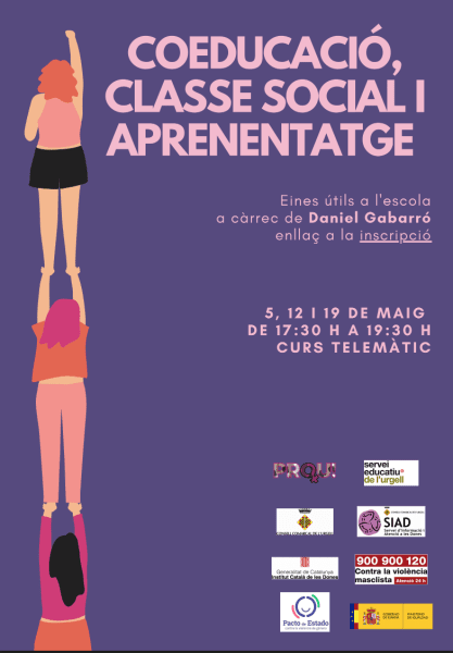 Els docents de l’Urgell es formen en coeducació, classe social i aprenentatge amb el formador Daniel Gabarró