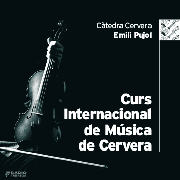 El Curs Internacional de Música de Cervera obre les inscripcions per a la 40a edició, que es farà del 9 al 19 de juliol