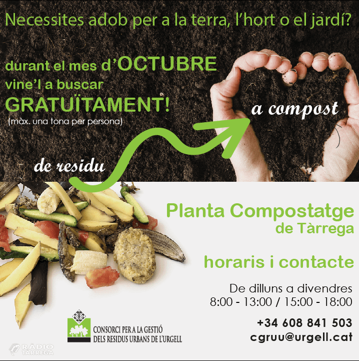 Campanya de promoció de l’ús del compost com a adob