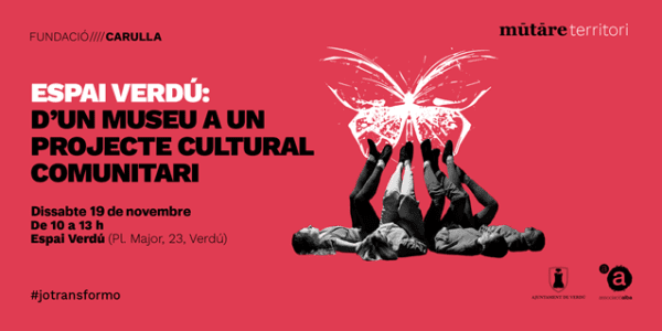 El projecte Mutare de la Fundació Carulla aterra aquest dissabte a Verdú per repensar els nous usos de l’espai de l’antic Museu del Joguets que gestiona l’Associació Alba