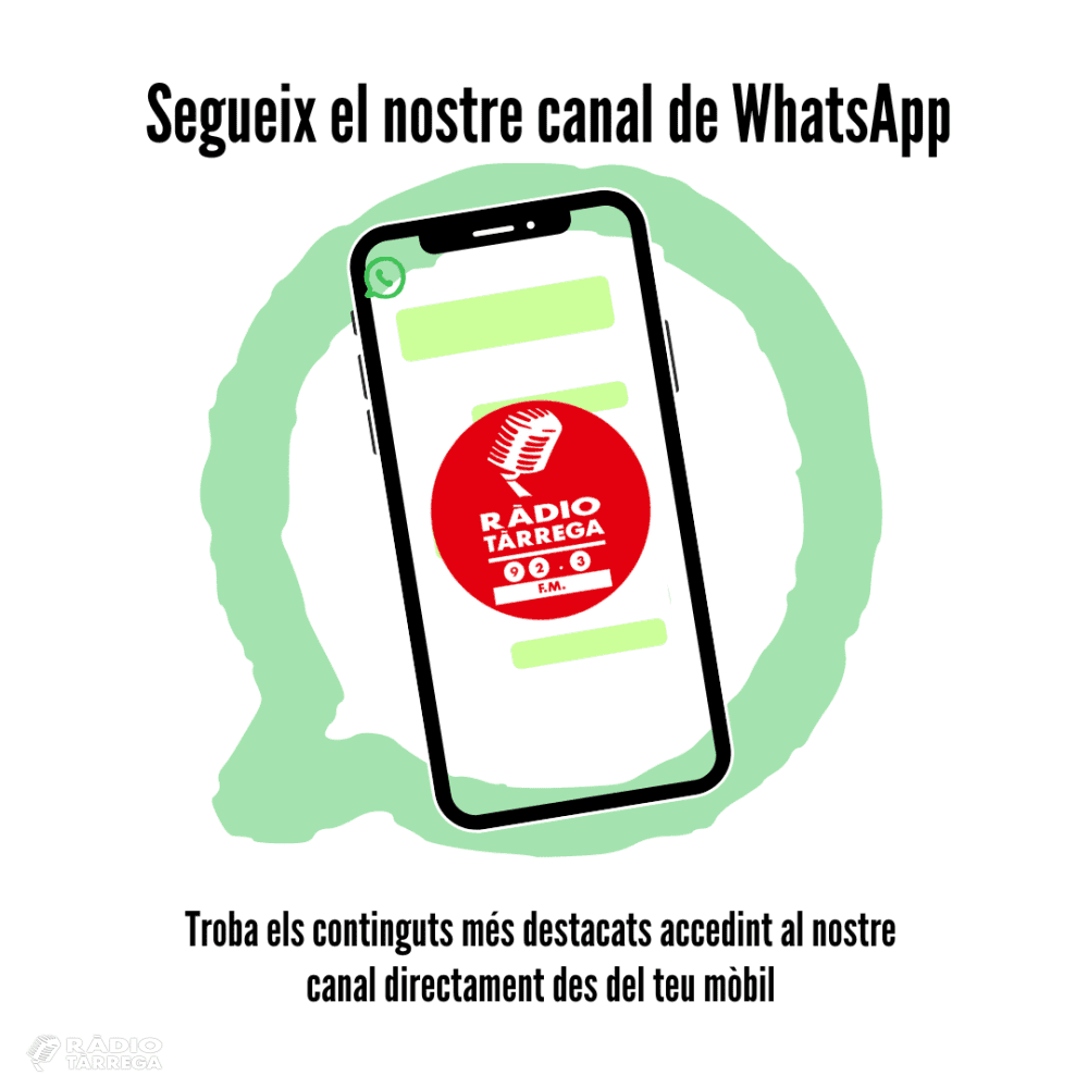 Ràdio Tàrrega posa en marxa un nou canal de comunicació via WhatsApp