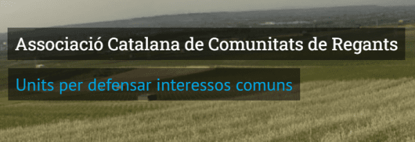 Les comunitats de regants denuncien les restriccions del Govern i proposen alternatives per afrontar la sequera