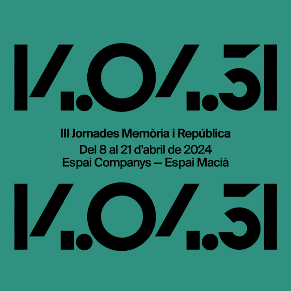 L’Espai Macià i l’Espai Companys impulsen les III Jornades Memòria i República