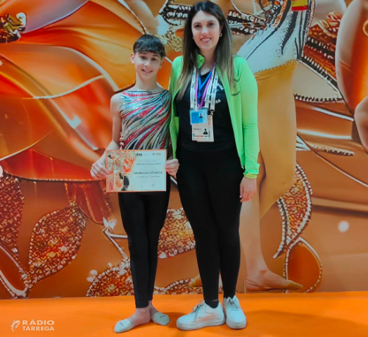 El gimnasta del Gyas Club Tàrrega, Eduard Creanga, 5è als Campionats d'Espanya