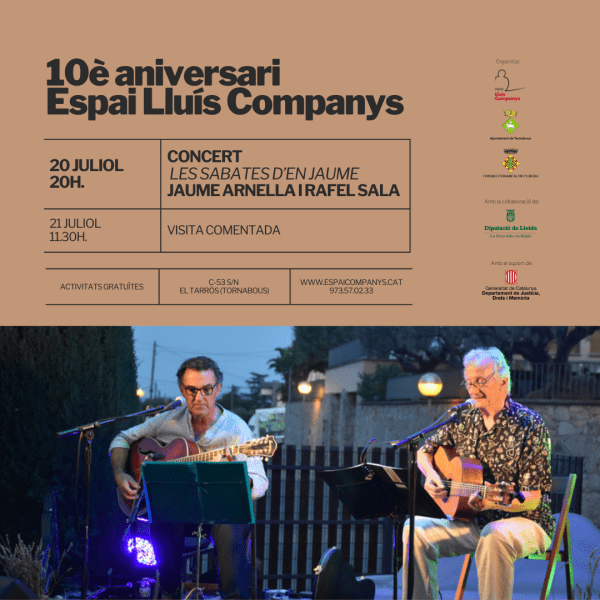 L’Espai Lluís Companys celebra el 10è aniversari