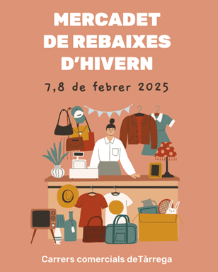 El Mercadet de les Rebaixes d’Hivern torna a Tàrrega els dies 7 i 8 de febrer