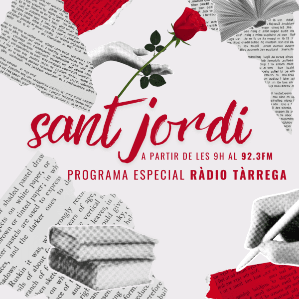 Ràdio Tàrrega celebrarà la Diada de Sant Jordi 2025 amb un programa especial en directe
