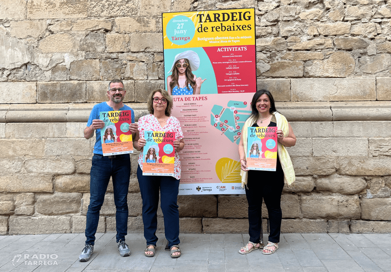 Ja arriba el 'Tardeig de rebaixes' de l'estiu a Tàrrega