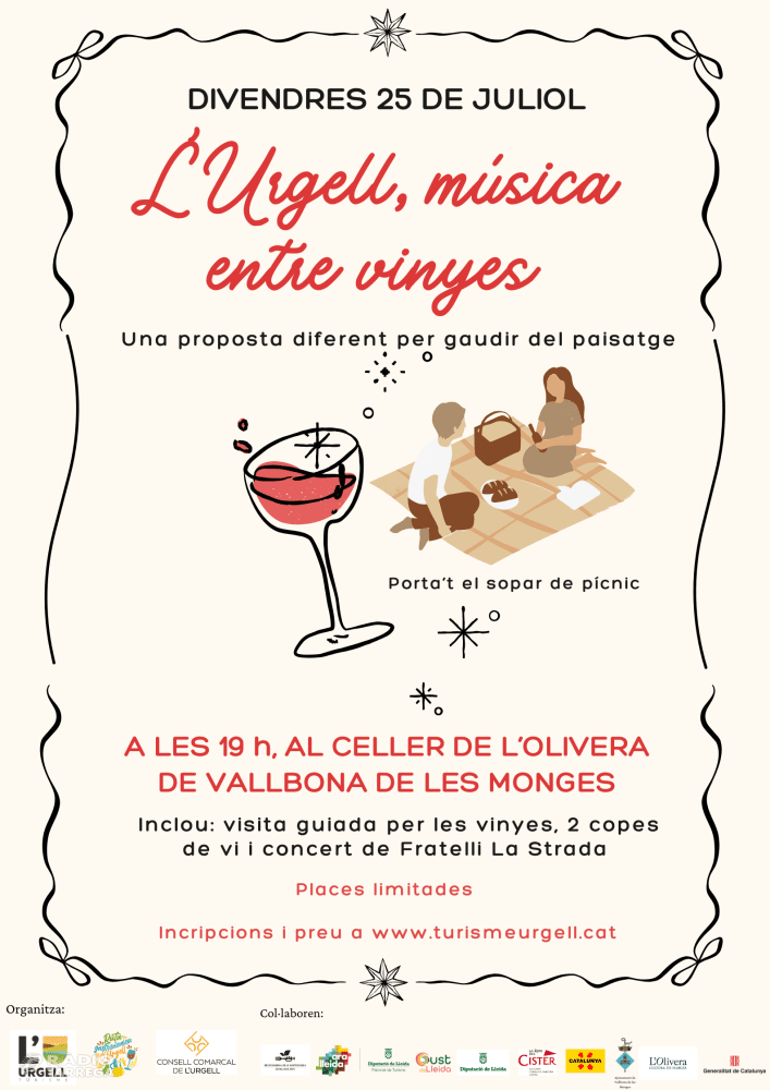 Comença 'L'Urgell, un passeig entre vinyes'