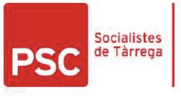 El PSC de Tàrrega emet un comunicat afirmant que continuarà governant amb ERC Tàrrega