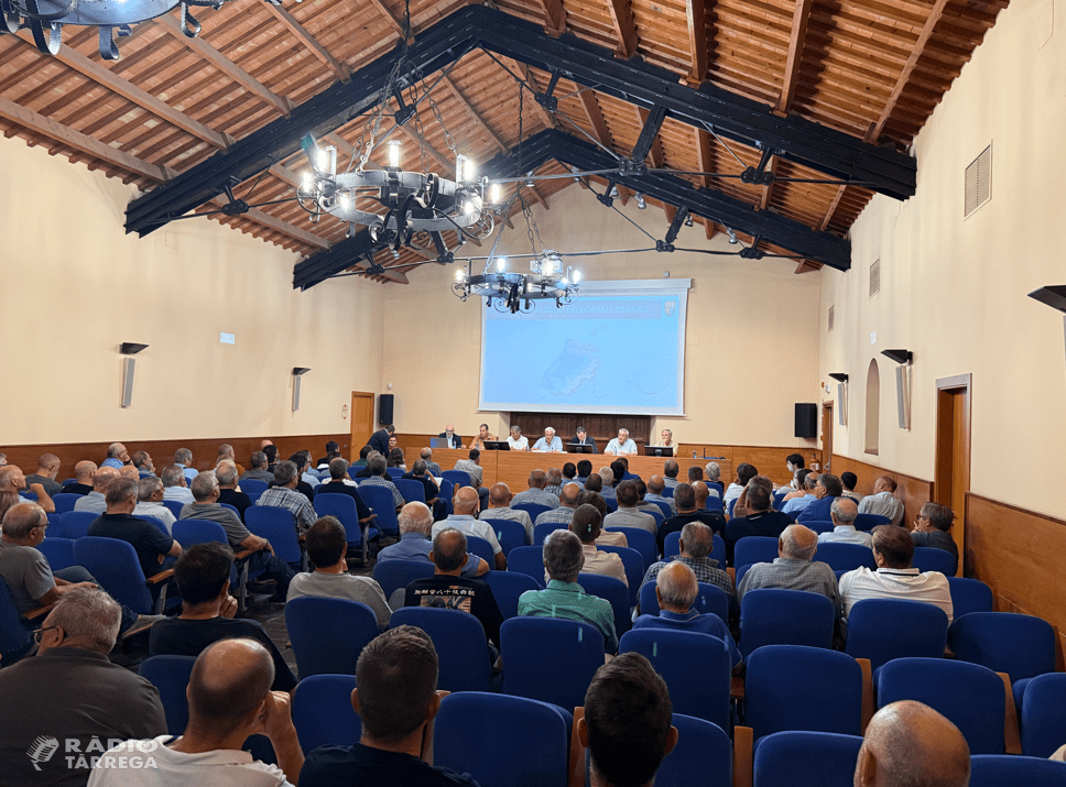 El canal d’Urgell ja compta amb un acord de modernització que ara hauran de validar els regants