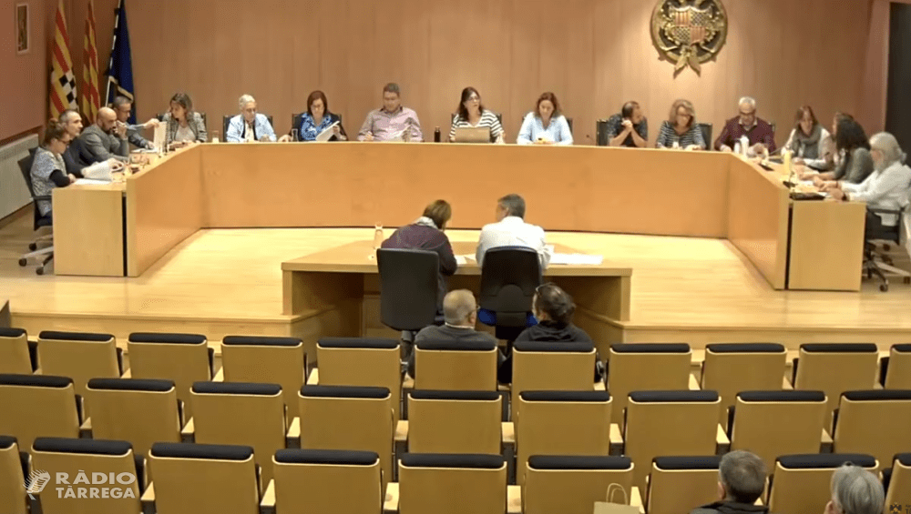 Junts i la CUP presenten conjuntament una iniciativa al Ple de Tàrrega