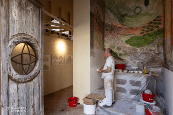Minguell presenta els frescos de Castelfiorentino al palau Mèdici-Riccardi de Florència