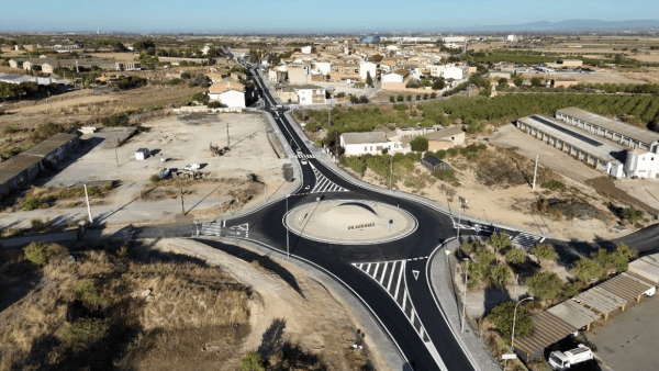 Finalitzen les obres de millora i humanització de la travessia de Vilagrassa