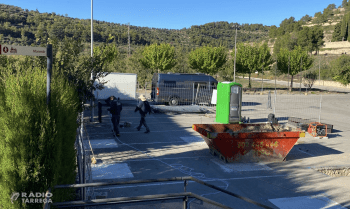 Comencen les obres de les estacions d'aparcament i recàrrega de bicicletes elèctriques a la Ruta del Cister