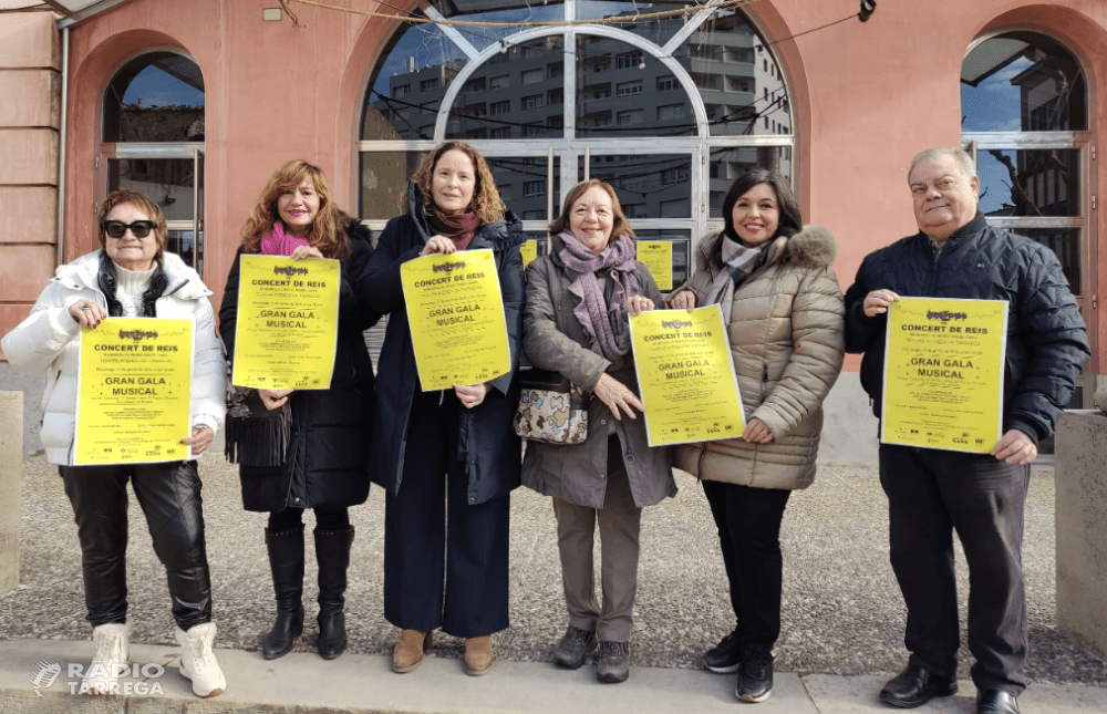 Tàrrega clou la programació cultural de festes el diumenge 11 de gener amb el tradicional Concert de Reis
