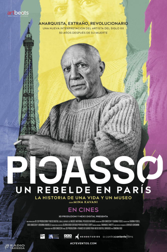 Els Cinemes Majèstic de Tàrrega projectaran el documental Picasso: un rebelde en París el 20 de gener