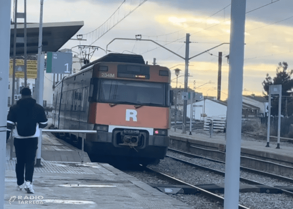 ACTUALITZACIÓ - Queda reestablert el servei ferroviari entre Tàrrega i Cervera