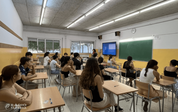 Oberta la prematrícula per a les proves PAU per a l'alumnat de segon de batxillerat