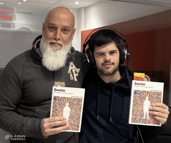 Quim Vilamajó presenta el seu llibre ‘Sento. La vida amb un cromosoma de més’ el pròxim 14 de març a Tàrrega