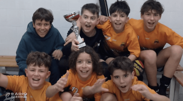 El Laumont Hoquei Tàrrega, campió de la Copa Catalunya 3x3 Aleví Plata