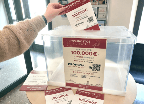 L’Ajuntament de Tàrrega presenta una nova edició dels pressupostos participatius per decidir el destí de 100.000 euros de la partida d’inversions