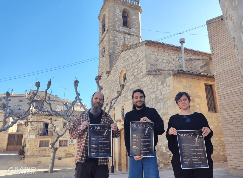 Tàrrega estrena un nou cicle de música de cambra als pobles del terme