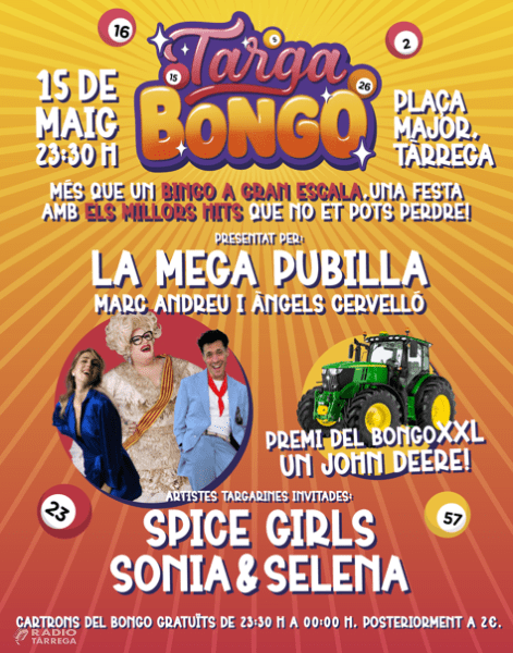 Neix el Targa Bongo, una nova proposta festiva i participativa per la Festa Major de Tàrrega