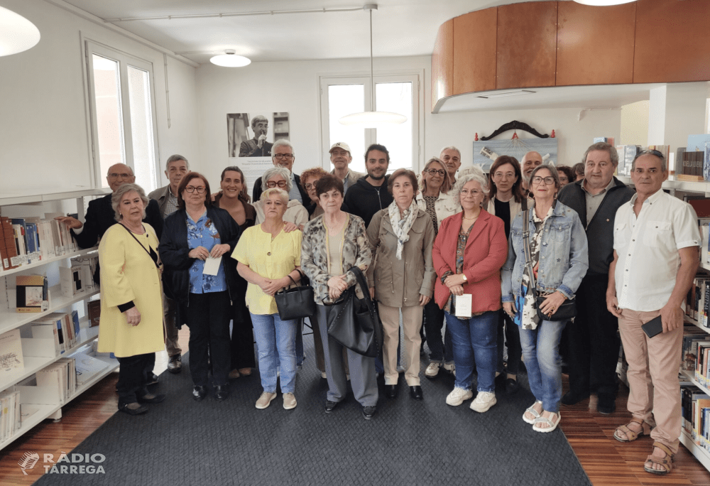 Tàrrega dedica un espai permanent de la Biblioteca en homenatge a l’escriptor, editor i activista cultural Xavier García
