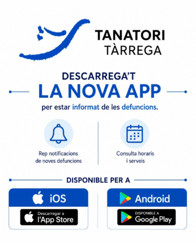 El Tanatori de Tàrrega estrena nova app
