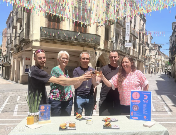Torna la ruta de tapes de Tàrrega els dijous de juny en 16 bars i restaurants