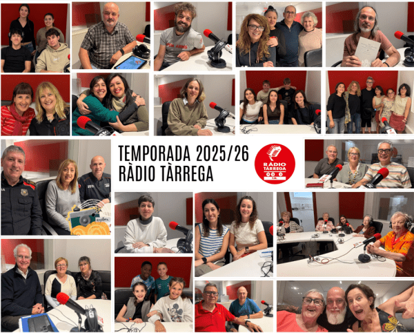 Ràdio Tàrrega tanca la temporada 2025/26 del magazín 'De Boca en Boca' apostant per l'actualitat i la proximitat del territori