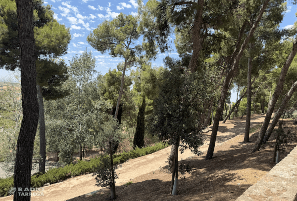 Controlat un incendi de vegetació al Parc de Sant Eloi de Tàrrega