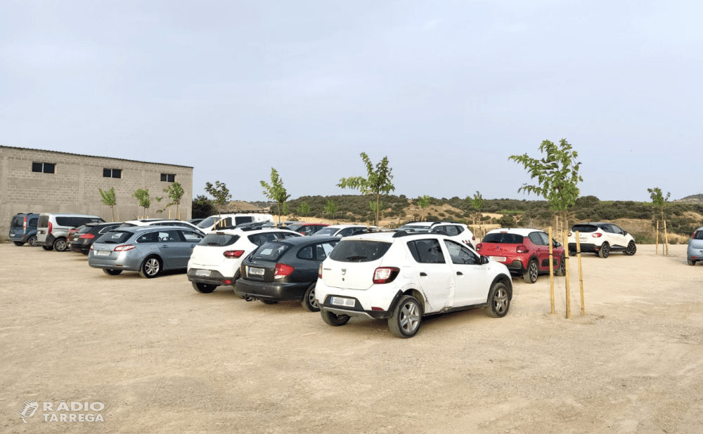 L’Ajuntament de Tàrrega habilita una àrea d’aparcament al poble d’Altet