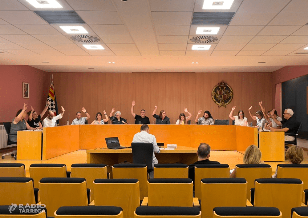 El Ple de Tàrrega aprova dos projectes per renovar les voreres dels carrers Comabruna i de Sant Pelegrí