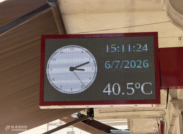 El juliol del 2026 és el més càlid des del 1950, i un dels més secs