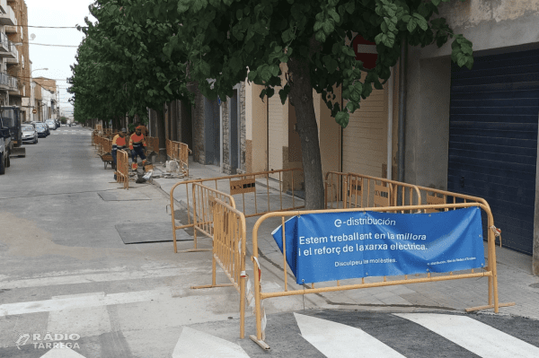 Treballs a Tàrrega per millorar la xarxa elèctrica i reforçar el subministrament