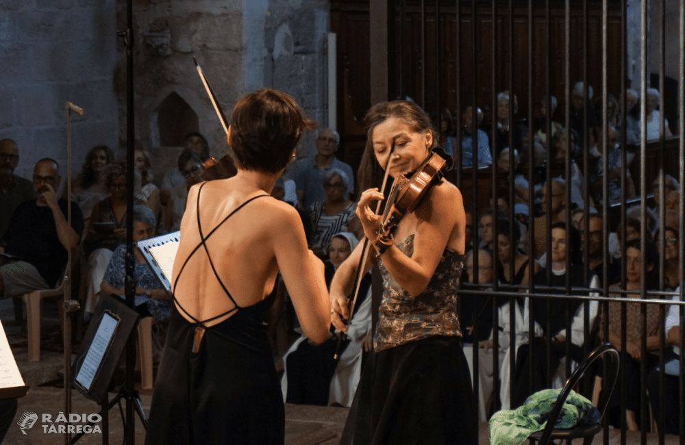 La Pedra Parla tanca una nova edició al Reial Monestir de Santa Maria de Vallbona amb Lina Tur Bonet i Vivaldi