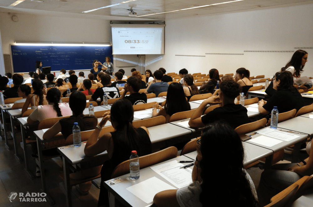 Les PAU seran els dies 1, 2 i 3 de juny i la convocatòria extraordinària es farà per primer cop al juliol