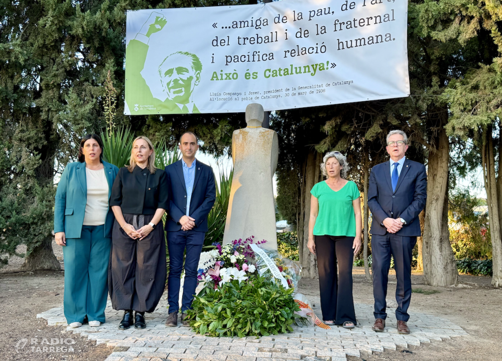 El Tarròs commemora el 86è aniversari de l’afusellament del president Companys