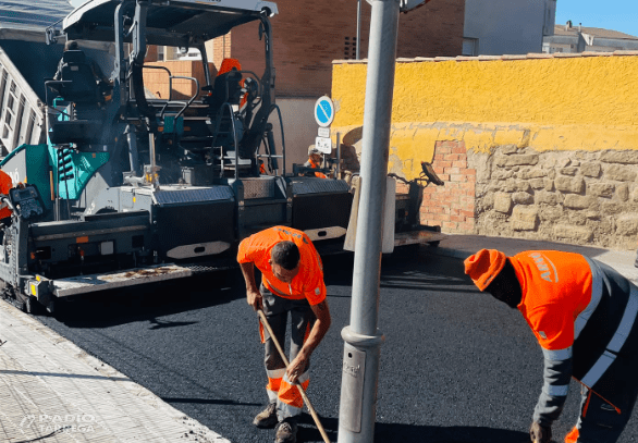 Finalitzen les obres de millora de la xarxa d’abastament d’aigua potable a Agramunt