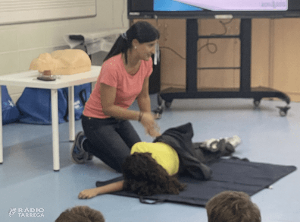 891 alumnes de 27 centres educatius de l'Urgell participen en 42 tallers de primers auxilis i suport vital bàsic