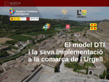 L'URGELL, DESTINACIÓ TURÍSTICA INTEL·LIGENT ADHERIDA